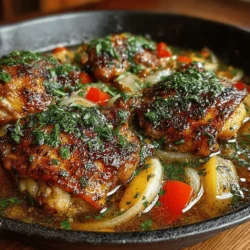 When it comes to preparing a satisfying meal that marries the sweetness of fruit with the heartiness of protein, few dishes can rival the Peach-Infused Chicken Skillet. This delightful recipe combines tender chicken thighs with the vibrant flavors of fresh peaches, creating a dish that is both comforting and refreshingly unique. The interplay of sweet and savory notes not only tantalizes the taste buds but also elevates the overall dining experience, making it an excellent choice for family dinners or entertaining guests.