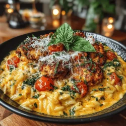 Creamy Tomato Basil Orzo with Chicken: Cooking Steps, Tips, and Serving Suggestions