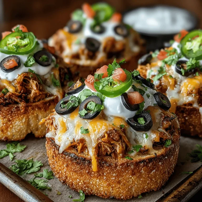 If you're looking for a creative and delicious snack that combines the best of both worlds, look no further than Mini Chicken Nacho Bagel Bites. These bite-sized delights bring together the crispy, cheesy goodness of classic nachos with the satisfying chew of bagels, making them an ideal choice for parties, game days, or even a quick weeknight treat. The versatility of Mini Chicken Nacho Bagel Bites is one of their standout features; they can be adapted to suit various tastes and preferences, allowing you to customize spice levels, toppings, and even the base bagel flavor. With a delightful explosion of flavors in every bite, these snacks are sure to be a crowd-pleaser.