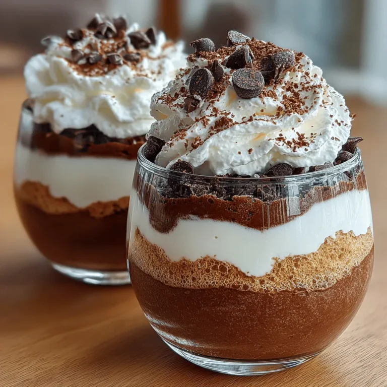 In the realm of desserts and healthy snacks, few recipes can boast the perfect equilibrium of indulgence and nutrition quite like Frosty Mocha Delight Greek Yogurt Cups. This delightful treat marries the rich, velvety texture of Greek yogurt with the invigorating flavors of coffee and chocolate, creating a dessert that feels decadent while being packed with beneficial nutrients. Whether you’re in the mood for a refreshing afternoon pick-me-up or a satisfying dessert post-dinner, these yogurt cups serve as an ideal option that caters to your cravings without straying from a healthy lifestyle.