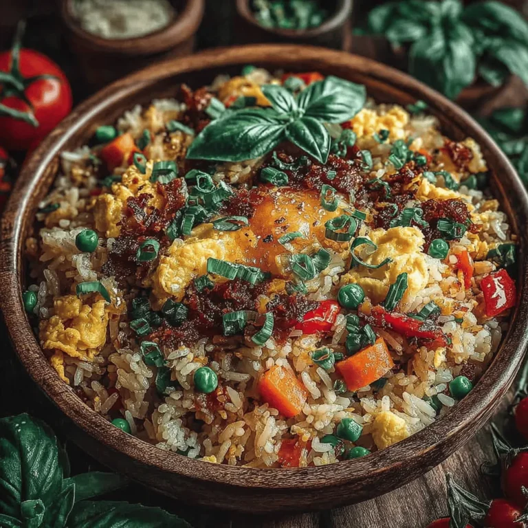 In the world of culinary creativity, fried rice stands out as a versatile dish that invites experimentation and personalization. Traditionally celebrated for its ability to incorporate a variety of ingredients, fried rice serves as a blank canvas, ready to absorb flavors and textures that reflect the cook's imagination. If you're looking to elevate your fried rice game with a unique twist, the Balsamic Vinaigrette Fried Rice recipe is a delightful option. This innovative dish seamlessly combines the savory elements of traditional fried rice with the tangy richness of balsamic vinaigrette, creating a meal that is both satisfying and sophisticated.