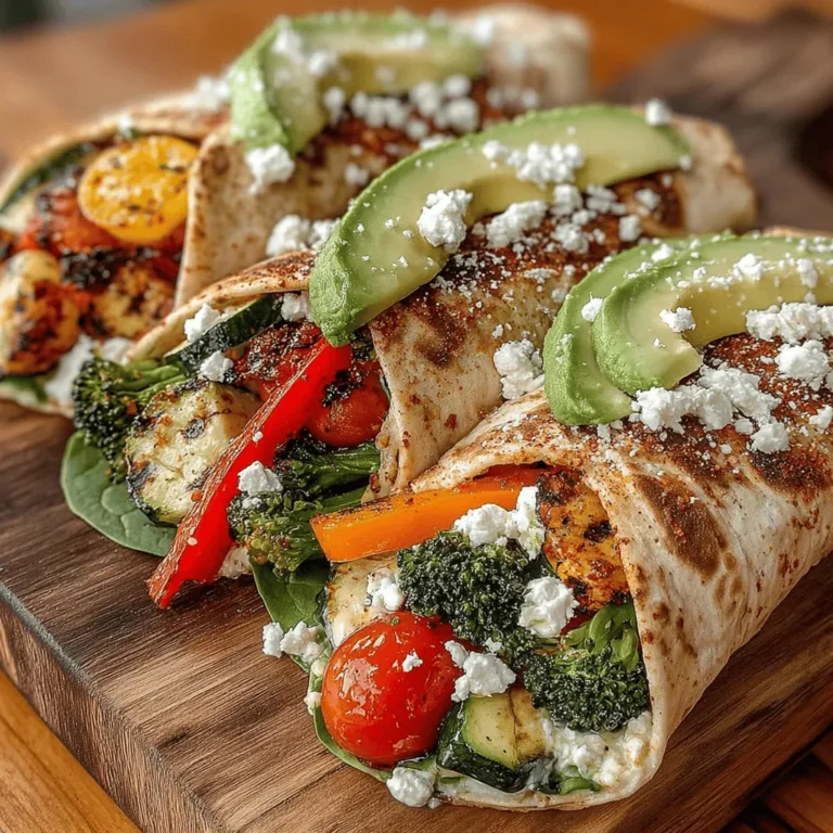 In a world increasingly focused on health and convenience, Roasted Veggie and Hummus Power Wraps emerge as a standout meal choice that seamlessly combines nutrition with deliciousness. These wraps are more than just a meal; they're a celebration of fresh, vibrant vegetables paired with the creamy richness of hummus, making them visually appealing and flavor-packed. This article will take you through the process of preparing these delightful wraps, highlighting the health benefits of the ingredients, providing meal prep tips, and offering ideas for personalizing your wraps to suit your taste.