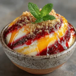 As the sun blazes down during the hot summer months or after indulging in a rich meal, few things can match the satisfying refreshment of a creamy, frozen treat. Enter the Frozen Yogurt Raspberry Lemon Swirls—a delightful dessert that balances the tartness of lemon with the sweetness of ripe raspberries. This recipe not only tantalizes your taste buds but also serves as a healthier alternative to traditional ice cream. With its vibrant colors and invigorating flavors, this frozen yogurt treat is bound to impress your family and friends, making it a perfect addition to any gathering or a delightful way to cool down on a sunny day.