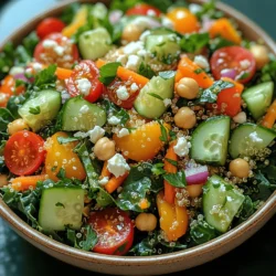 Rainbow Crunch Salad Bowl Recipe