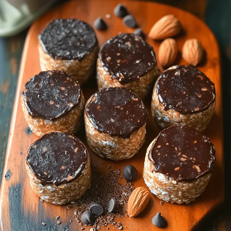 To create the perfect Chocolate Almond Coconut Energy Pucks, the first step is to combine your wet ingredients. This typically includes nut butter, honey or maple syrup, and vanilla extract. Achieving a smooth mixture is crucial for several reasons. A well-blended wet mixture ensures that the nut butter and sweetener are evenly distributed throughout the dry ingredients, which helps bind the pucks together effectively. If your wet ingredients are not mixed smoothly, clumps can form, resulting in unevenly shaped pucks that may fall apart during the chilling process.