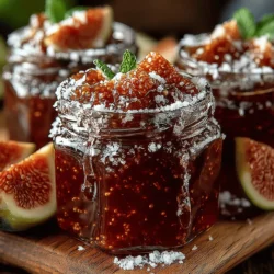 Welcome to the delightful world of homemade preserves, where flavor meets tradition in the form of Rustic Slow Cooker Fig Jam. This recipe is not just about creating a sweet spread; it's about savoring the unique essence of fresh figs throughout the year. Fig jam is a versatile addition to your breakfast table, elevating everything from toast to cheese boards with its rich, fruity flavor. By utilizing a slow cooker, you can simplify the jam-making process, allowing the figs to break down slowly and develop a depth of flavor without the need for constant stirring or monitoring.