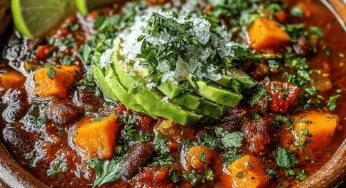 Spicy Sweet Potato Bliss Chili