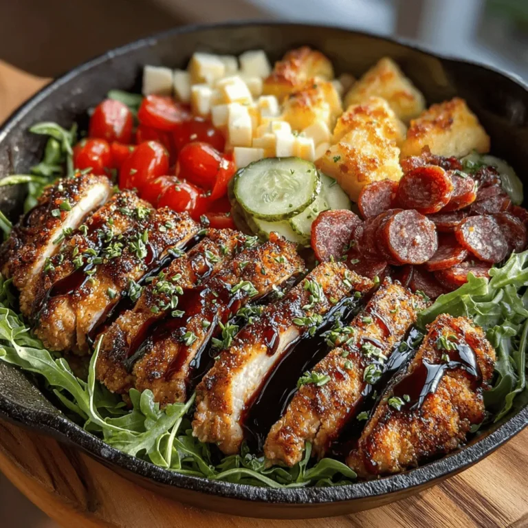 In the ever-evolving landscape of culinary creations, the Charcuterie Board Chicken Skillet stands out as an innovative dish that marries the communal charm of a charcuterie board with the heartiness of a skillet meal. This delightful recipe invites home cooks to explore a vibrant medley of flavors and textures, transforming the traditional charcuterie experience into a one-pan wonder. Whether you're hosting a casual dinner with friends or looking for a comforting family meal, this dish promises both ease of preparation and an impressive presentation.