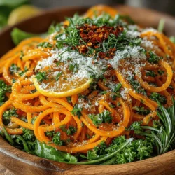 Garlic Herb Sweet Potato Noodles: A Flavorful and Nutritious Dish