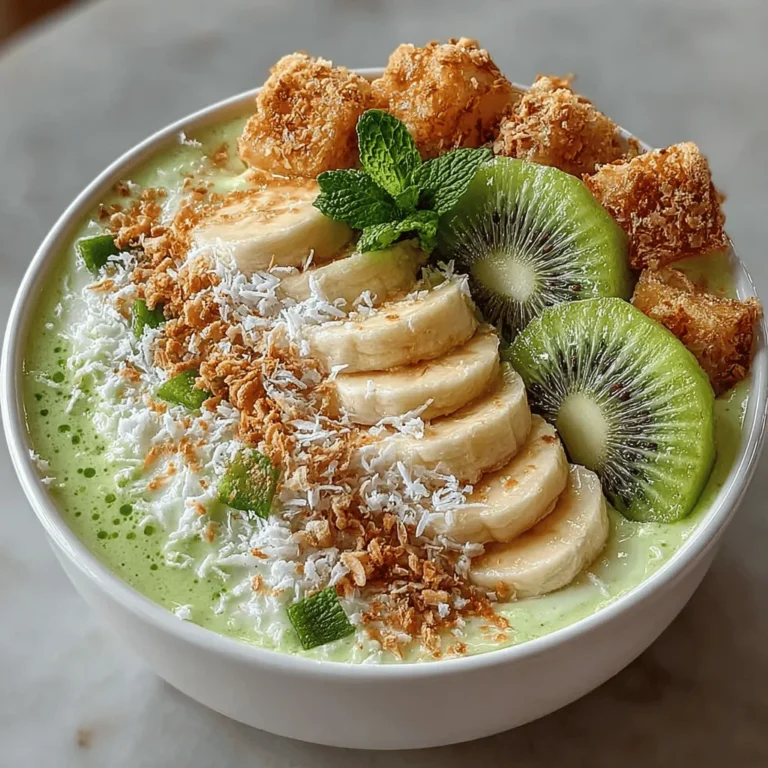 In today’s fast-paced world, finding a breakfast that is both nutritious and satisfying can be quite a challenge. With our busy schedules, many of us often gravitate towards convenient options that may not always align with our health goals. Enter the Tropical Oasis Smoothie Bowl—a vibrant and refreshing treat that transports you straight to a sun-soaked beach with every bite. This delightful smoothie bowl is not only a feast for the eyes but also a powerhouse of nutrition, making it an ideal choice for anyone seeking a healthy start to their day or a rejuvenating snack.