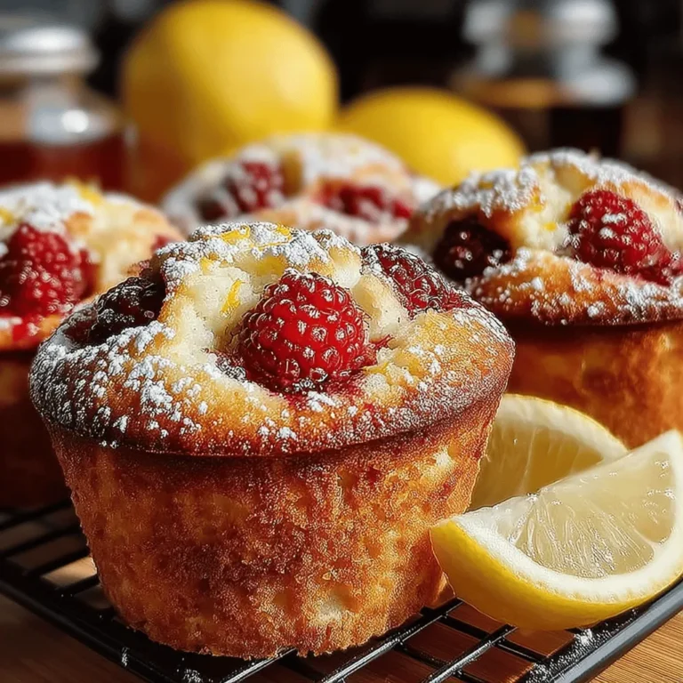 To create the perfect Zesty Lemon Raspberry Yogurt Muffins, it's essential to understand the role of each ingredient in the recipe. Let’s dive into the key components that contribute to the delightful flavor and texture of these muffins.