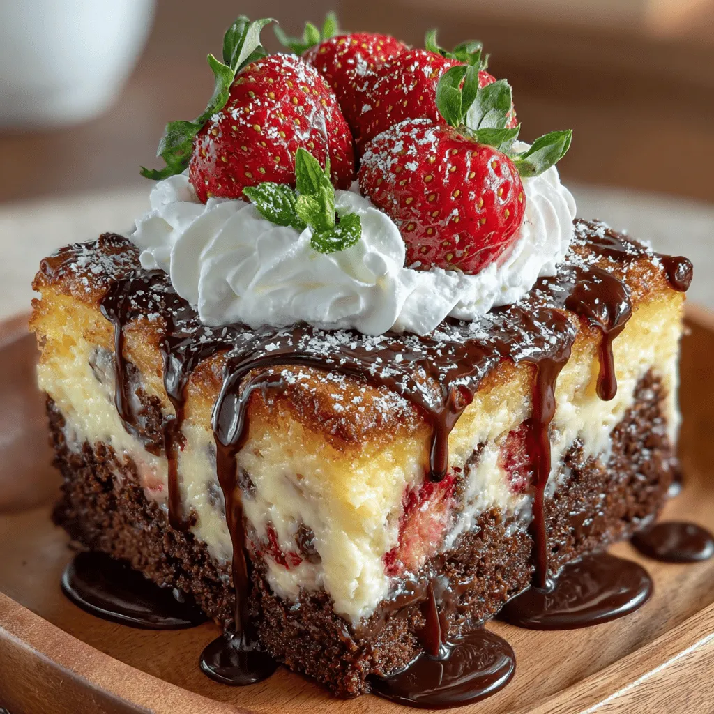 The Neapolitan cake is a beloved dessert that brings together three classic flavors—chocolate, vanilla, and strawberry—into one harmonious creation. Originating from the Italian city of Naples, this cake captures the essence of indulgence, appealing to both the palate and the eye. Traditionally, Neapolitan cakes are layered, showcasing distinct colors and flavors. However, the extraordinary one-pan Neapolitan cake simplifies this concept while maintaining the delightful combination of chocolate and strawberry, making it accessible for bakers of all skill levels.