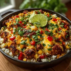 Savory Fajita Chicken Casserole: Preparation Steps, Nutritional Insights, and Serving Suggestions