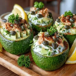 Tuna Stuffed Avocado Boats: Step-by-Step Instructions, Serving Suggestions, and More