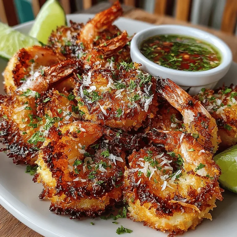 If you're looking for a dish that perfectly marries the tropical flavors of coconut with the succulent taste of shrimp, then Crunchy Coconut Bliss Shrimp is just what you need. This delightful recipe not only tantalizes your taste buds but also offers a satisfying crunch that makes it a hit for any occasion—be it a summer gathering, a cozy dinner at home, or an impressive appetizer for guests. The allure of this dish lies in its crispy exterior and tender shrimp, all coming together in a way that makes you yearn for more.