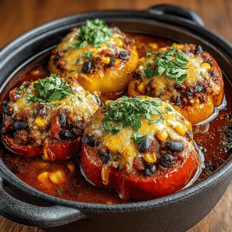 As the leaves turn golden and the air becomes crisp, there's an undeniable comfort in embracing the flavors of autumn. Seasonal produce, hearty spices, and warm, fulfilling meals come together to create a sense of coziness that perfectly encapsulates this time of year. One dish that beautifully embodies the essence of fall is the Autumn Bliss Chili Stuffed Peppers. This recipe not only celebrates the vibrant flavors of the season but also offers a nutritious, satisfying meal that can be enjoyed any night of the week.